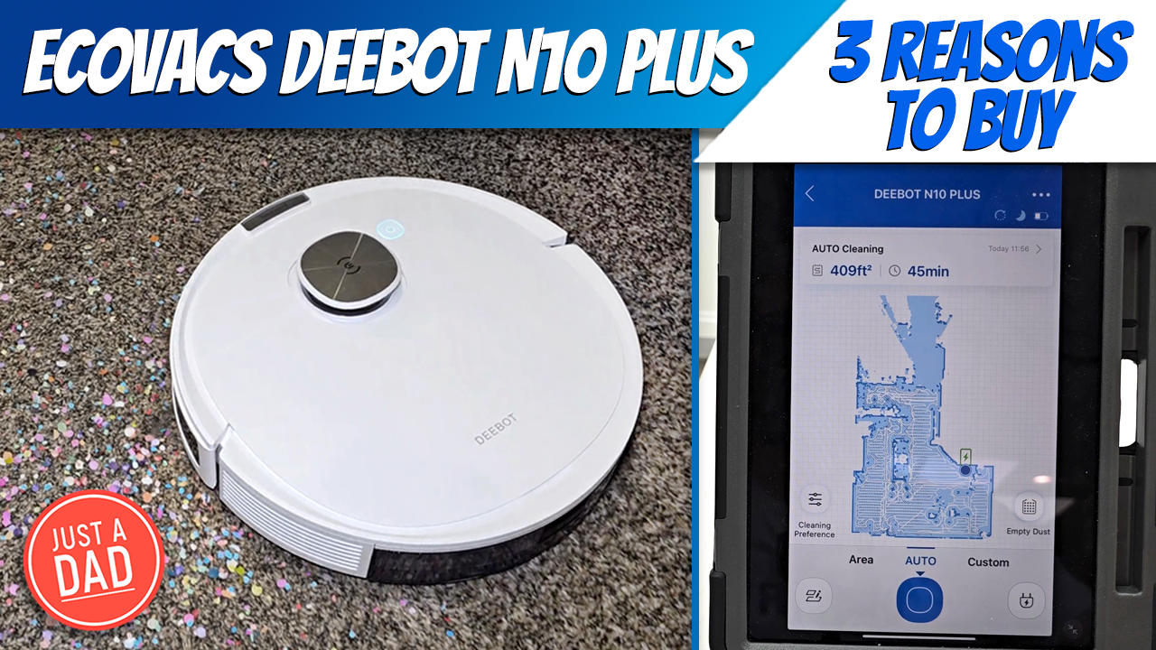 ECOVACS DEEBOT N10 PLUS 中古品 Watch 3 Reasons To Buy ECOVACS DEEBOT N10 Plus Vacuum & Mop on